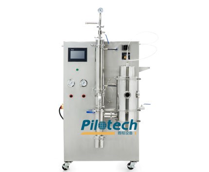 Сушилка распылительная, от 1 до 25 мкм, 1500 мл/ч, вакуумная, для термочувствительных материалов, YC-2000, Pilotech