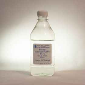 Физиологический раствор, 0,9% раствор NaCl, для культур клеток, стерильный, ПЭТ, 450 мл, ПанЭко