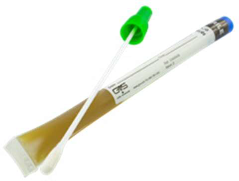 Зонд-тампон ПС + хлопок, стерильный, со средой для листерий, индивидуальная упаковка, 25 шт./упак., SwabCheck