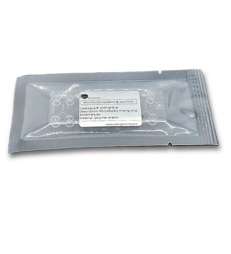 Чип Microfluidic Mixer MIX-4 Chip для синтеза наночастиц, соединение Luer (мама), Suzhou Precigenome