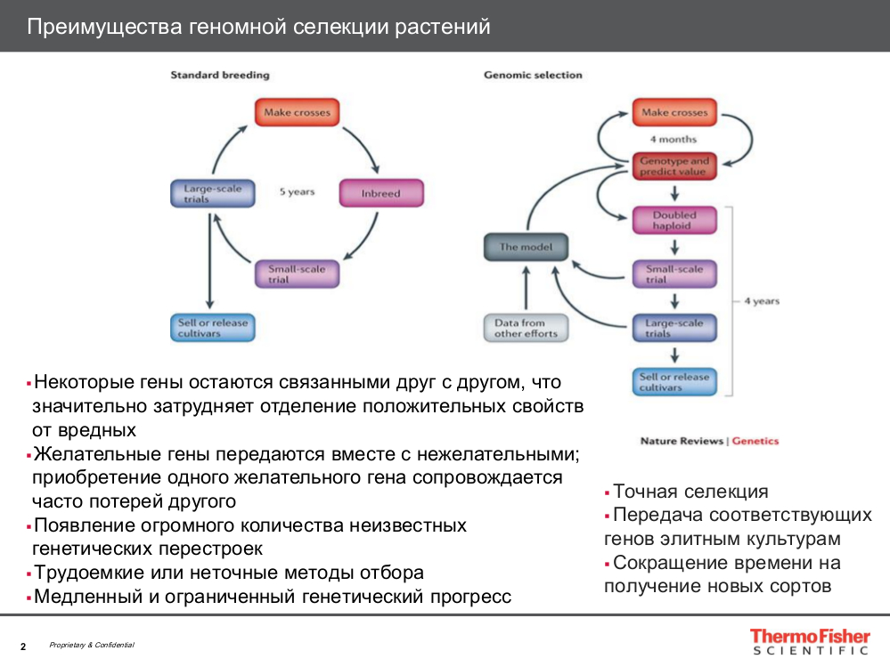 Роль геномных технологий в растениеводстве