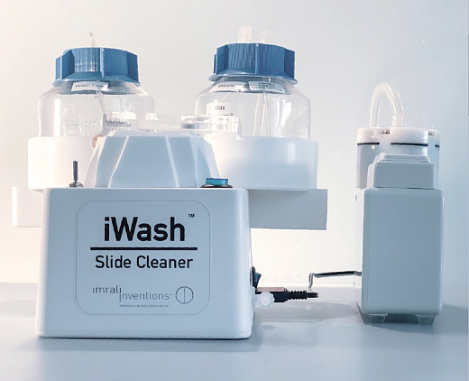 Моечная машина iWash для слайдов к счетчику клеток Cellometer, белая, Imrali Inventions