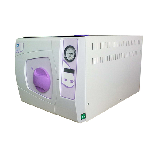 Автоклав горизонтальный, 20,4 л, температура 121-134 °С, автоматический, сушка вакуумным насосом, не требует подключения к водопроводу, ГКа-25 ПЗ (-05), КасПЗ