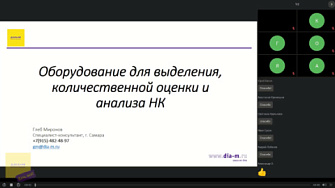 Доклад 29.09.22. Оборудование для выделения, количественной оценки и анализа НК: гомогенизаторы, станции выделения, флуориметры, спектрофотометры