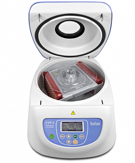 Центрифуга-вортекс, 1500 об/мин, 175g, 2 планшета, CVP-2
