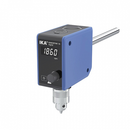 Мешалка верхнеприводная, до 5 л по воде, до 2000 об/мин, Nanostar 7.5 digital