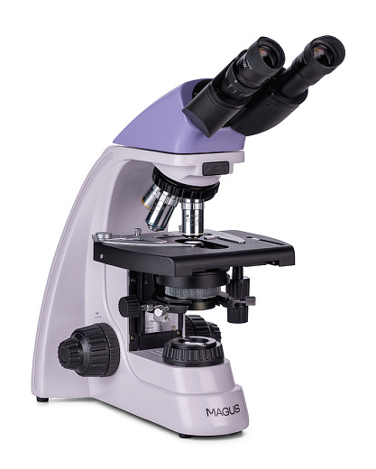 Микроскоп Magus Bio 230B, прямой, бинокуляр/тринокуляр, СП, Ахромат 4×, 10×, 40×, 100× МИ, Magus (общий вид)