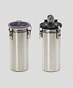 Анаэростат, 15 чашек Петри d 60-100 мм, 3 л, корпус из нерж. стали, Eco Фото 3