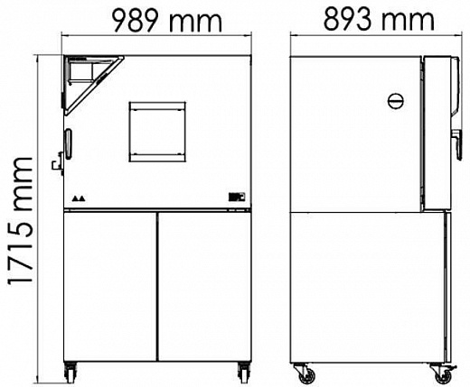 Камера испытательная «тепло-холод», -40...+180 °С, MK115, 115 л Фото 2