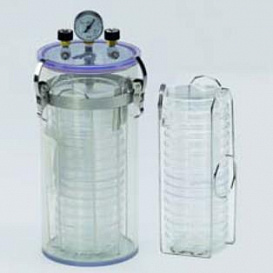 Анаэростат, 15 чашек Петри d 60-100 мм, 3 л, корпус из поликарбоната, Crystal