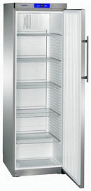 Холодильник, 434 л, +1…+15 °С, электронное управление, глухая дверь, н/ж сталь, GKv 4360