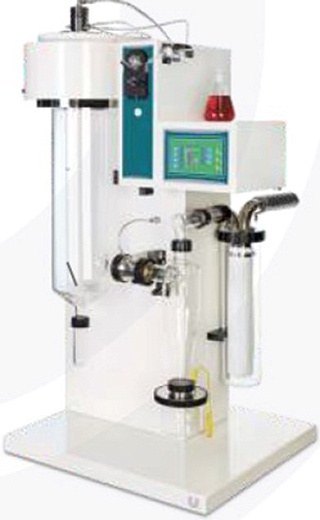 Сушилка распылительная, от 5 до 25 мкм, 1500 мл/ч, для органических растворов, без инертного контура, B15-B60, Unopex, Турция