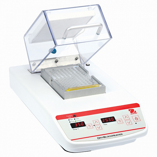 Термостат твердотельный, термоблоки на выбор, 2 места, с крышкой, HB2DGHL