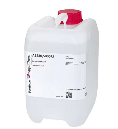 Средство для дезинфекции инкубаторов Incubator-Clean, 5 л, PanReac Applichem