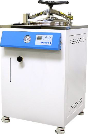 Автоклав вертикальный, 45 л, температура 121 °С, автоматический, механическая крышка, FW45, SE (общий вид)