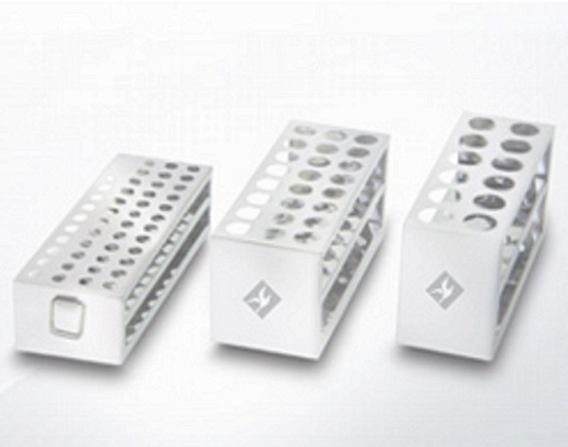 Штатив для пробирок, d 13 мм, 30 мест, нержавеющая сталь, Equitron Medica