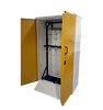 Шкаф для газовых баллонов ШБХ ГБ 850, вариант внутреннего наполнения