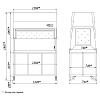 Бокс (шкаф) биологической безопасности, защита продукта, вертикальный поток, ширина рабочей поверхности 120 см, БАВнп-01-