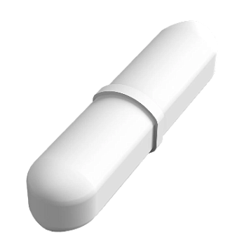 Магнитный перемешивающий элемент, круглый вытянутый, 10×60 мм, DLab, Китай