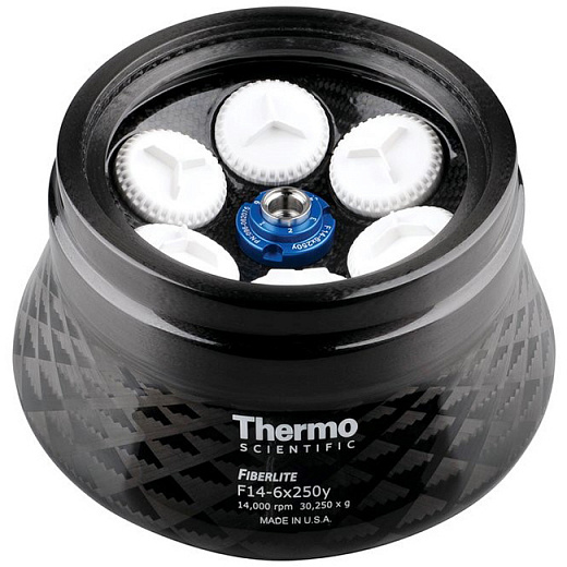 Ротор угловой Fiberlite F14-6 x 250y, 14000 об/мин, 30240 g, 6 x 250 мл, Thermo FS