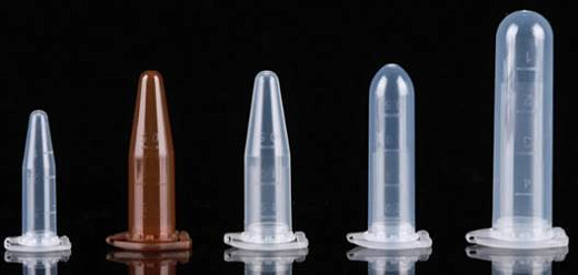 Пробирки 2,0 мл типа Эппендорф, до 30000 g, нестерильные, с замком Safe-Lock, градуированные, бесцветные, Nest, Китай