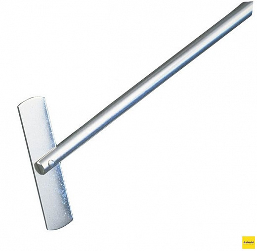 Перемешивающий элемент лопастной, 2 поворотные лопасти, 15х60 мм, длина 400 мм, нержавеющая сталь, BR 12