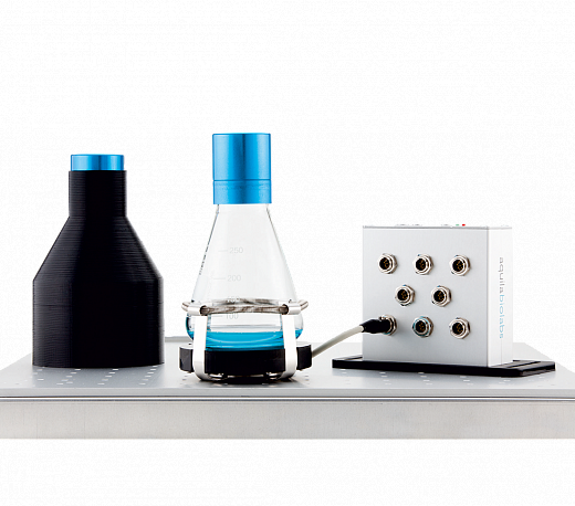 Чехол затемняющий для колб 100 мл с алюминиевыми крышками Фото 2