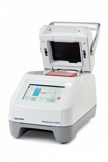 ДНК-амплификатор Mastercycler X50h, алюминиевый реакционный блок для 384-луночных планшетов, с блоком управления Фото 1