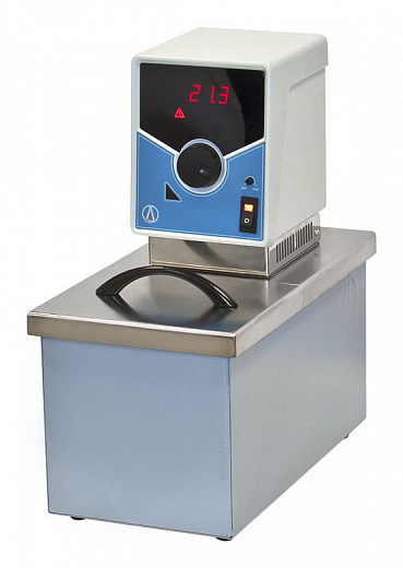 Термостат жидкостный, Tокр + 10…+100 °C, 8 л, ванна из н/ж стали со съемной крышкой, LOIP LT-108a