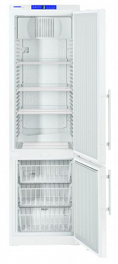 Холодильник-морозильник, 254/107 л, +1…+15/-14…-28 °С, белый, GCv 4010