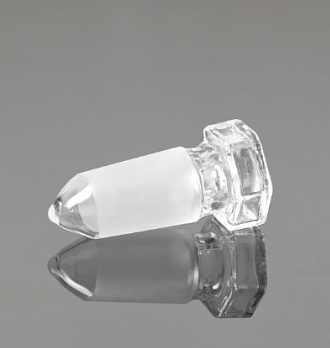Пробка стеклянная, полая, шлиф 34/35, по DIN 12252, 50 шт./уп., Glassco