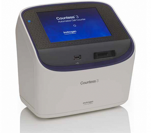 Счетчик и анализатор жизнеспособности клеток, 4-60 мкм, Countess 3 Automated Cell Counter Фото 1