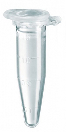 Пробирки 1,5 мл типа Эппендорф, до 18 000g, Protein LoBind, PCR clean, бесцветные, 100 шт./уп.