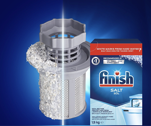 Соль регенерирующая (Finish), 1,5 кг/уп., Calgonit