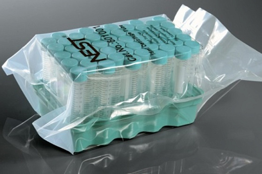 Пробирки 50 мл, ПП, резьбовые, конические, с юбкой, с крышкой, стерильные, 12000g, 25 шт./уп., Nest, Китай