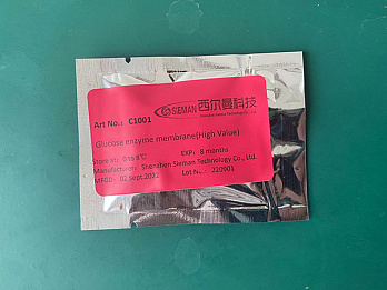 Мембрана глюкозная для образцов с высокой концентрацией, 0,03-9 г/л, 1 шт./уп., C1001, Sieman