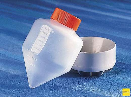 Пробирки 500 мл, ПП, резьбовые, конические, с крышкой, 6000g, 6 шт./уп., 36 шт./кор.