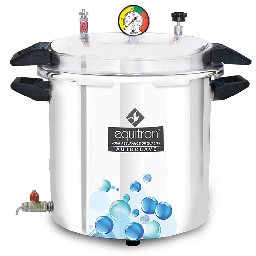 Автоклав вертикальный, 16 л, полуавтоматический, 7407ST, Equitron Medica