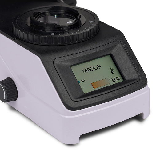 Микроскоп Magus Bio 270T, прямой, тринокуляр, СП, ТП, ФК, Пол, планахромат 4×, 10×, 40×, 100×МИ Фото 16