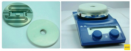 Адаптер для нагрева чипа, закрепленного в интерфейсе H