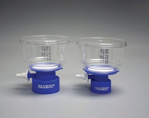 Фильтр Bottle Top, полиэфирсульфон, 0,2 мкм, d 50 мм, 150 мл, d шеи 33 мм, стерильный, Rapid-Flow, 12 шт. Фото 1