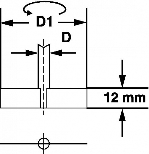 Перемешивающий элемент лопастной, 2 закрепленные лопасти, d 50 мм, длина 400 мм, нержавеющая сталь Фото 3