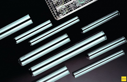 Пробирки 6 мл, БС, 12×75 мм, круглодонные, без пробки, 250 шт./уп., Deltalab