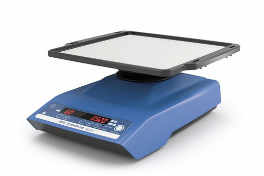 Шейкер, орбитально-качающий, угол 0–15°, 5-80 об/мин, Rocker 3D digital