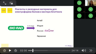 Доклад 27.09.22. Оборудование и реагенты для электрофореза и блоттинга белков
