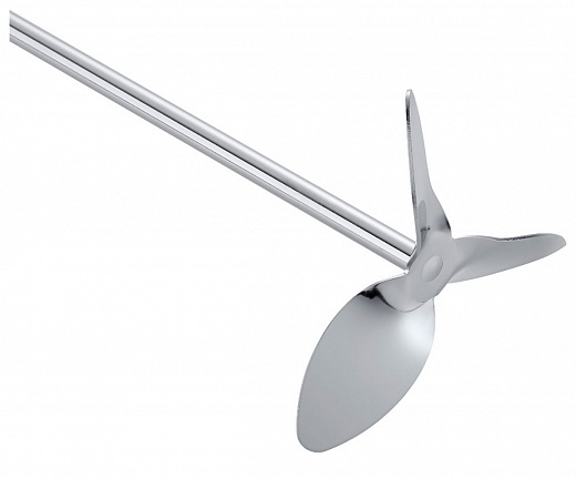 Перемешивающий элемент пропеллерный, 3 закрепленные лопасти, d 140 мм, длина 800 мм, нержавеющая сталь, R 1388