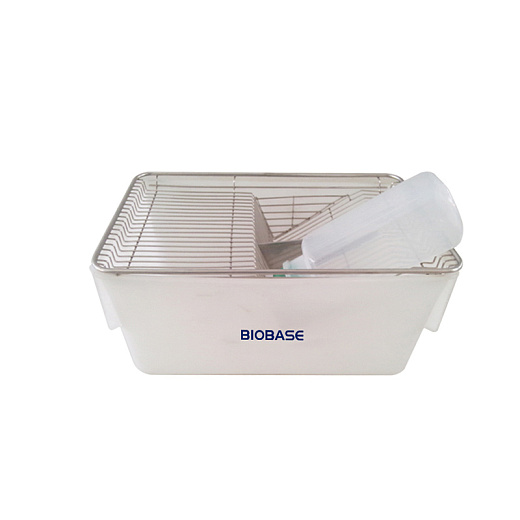 Клетки для животных, поликарбонат, 545×395×200 мм, с крышкой и поилкой, 50 шт.