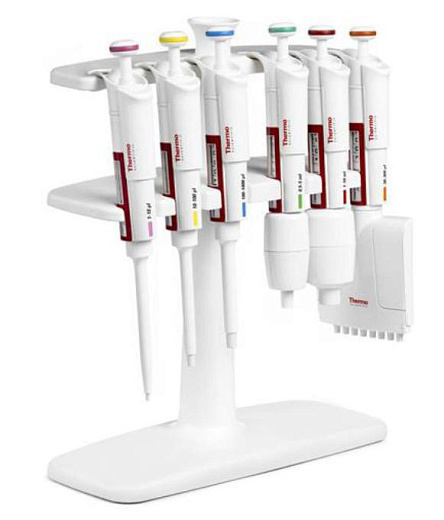 Автоматическая пипетка механическая 1-10 мкл, 12-канальная, Техно F1