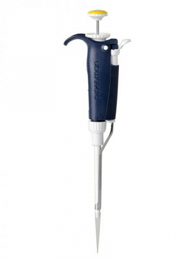 Автоматическая пипетка 0,2-2 мкл, Pipetman P2L, стальной сбрасыватель