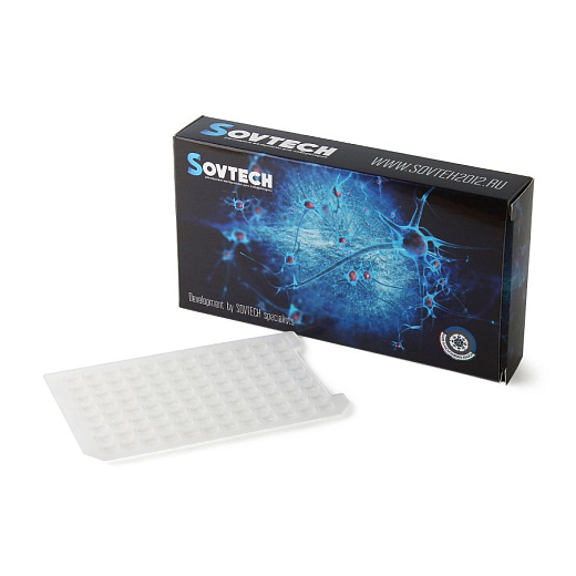 Мат для планшетов Thermo Abgene (0,8 мл) и Eppendorf (0,5 мл) с круглыми лунками, 5 шт./уп., Sovtech